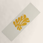 Sun Leaf 2: Matisse Edition | Mid Century Series Yoga Mat Gallery Image 1