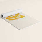 Sun Leaf 2: Matisse Edition | Mid Century Series Yoga Mat Gallery Image 2
