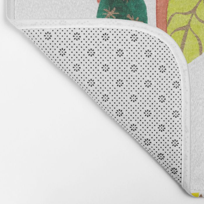 Happy Plants Happy Home Bath Mat Gallery Image 2