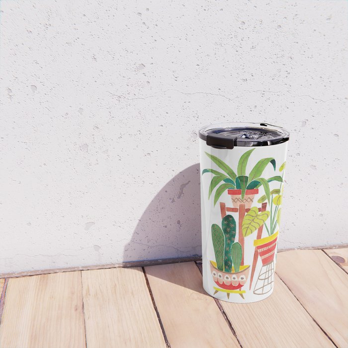 Happy Plants Happy Home Travel Mug Gallery Image 4