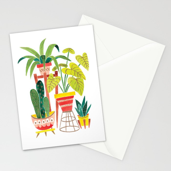 Happy Plants Happy Home Stationery Card Gallery Image 2
