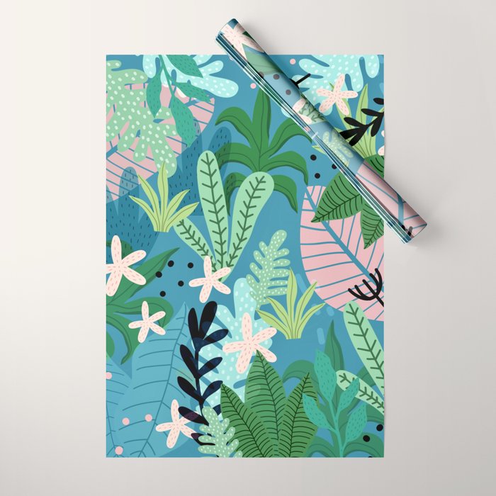 Into the jungle - twilight Wrapping Paper Gallery Image 1