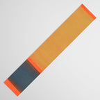 Colourful Field Lemon Slate Blue Table Runner Gallery Image 3