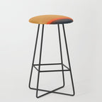 Colourful Field Lemon Slate Blue Stool Gallery Image 1