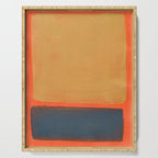 Colourful Field Lemon Slate Blue Serving Tray Gallery Image 1