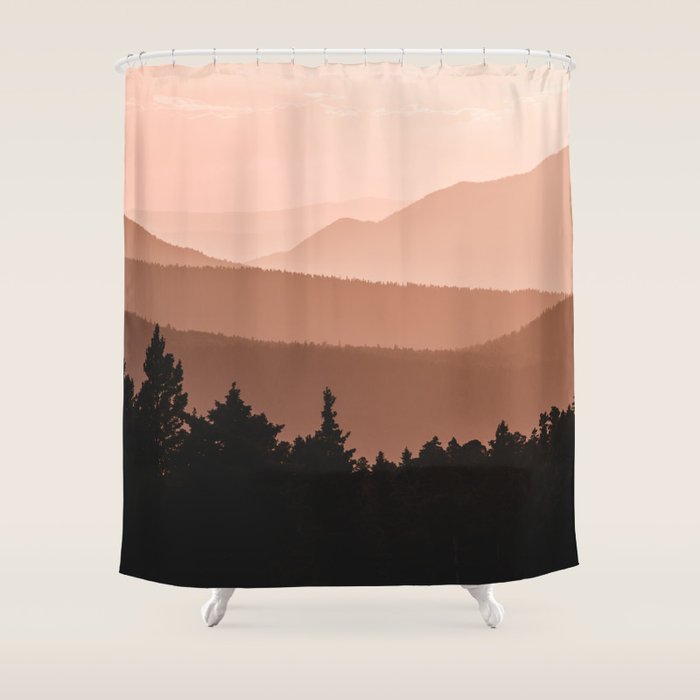 Lost in the Smoky Mountains Shower Curtain Gallery Image 1