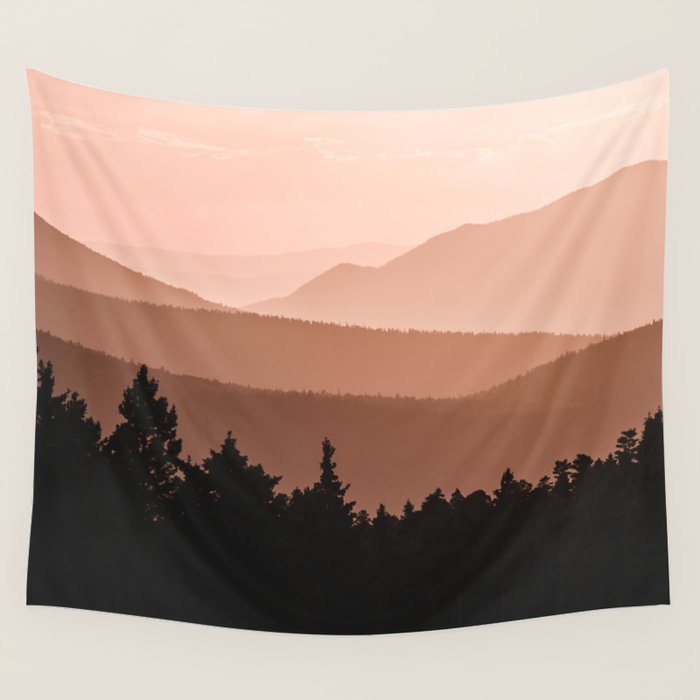 Lost in the Smoky Mountains Wall Tapestry Gallery Image 4