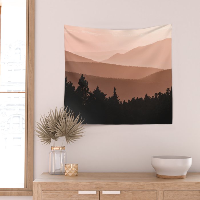 Lost in the Smoky Mountains Wall Tapestry Gallery Image 2