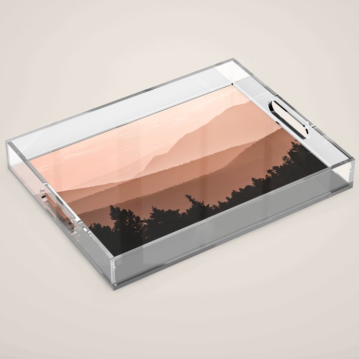 Lost in the Smoky Mountains Acrylic Tray Gallery Image 1