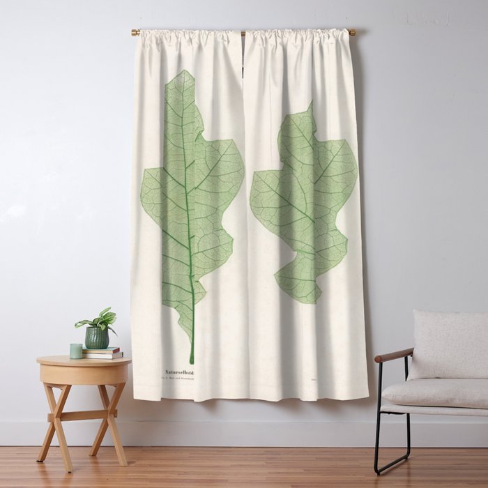 Oak Leaf Window Curtain Gallery Image 1