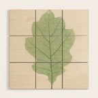 Oak Leaf Wood Wall Art Gallery Image 1