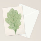 Oak Leaf Stationery Card Gallery Image 2