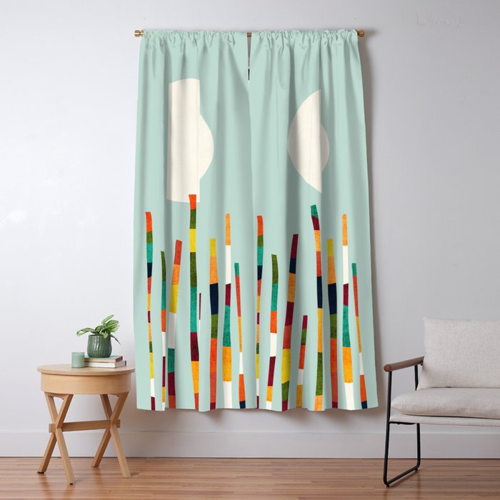 Bamboo Forest Window Curtain Gallery Image 5