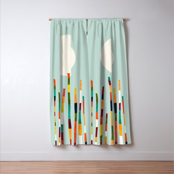 Bamboo Forest Window Curtain Gallery Image 3