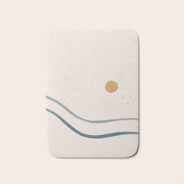 Highway to Sunrise Bath Mat Gallery Image 1