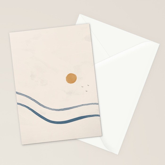 Highway to Sunrise Stationery Card Gallery Image 2