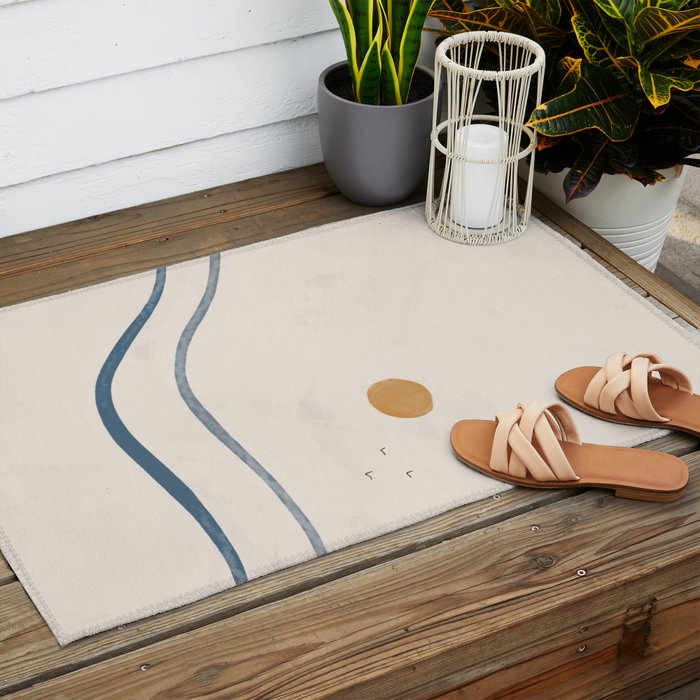 Highway to Sunrise Outdoor Rug Gallery Image 2