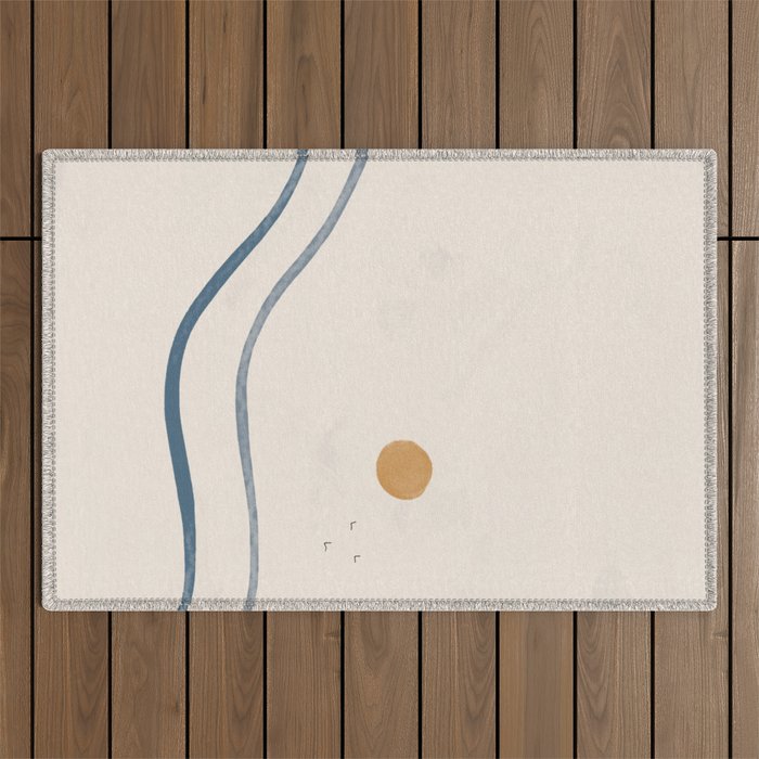 Highway to Sunrise Outdoor Rug Gallery Image 1