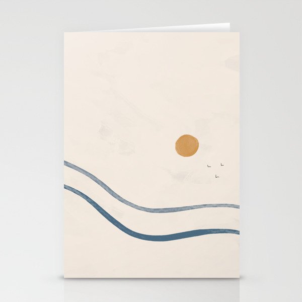 Highway to Sunrise Stationery Card Gallery Image 1