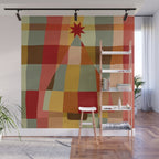 Carnival Christmas Wall Mural Gallery Image 1