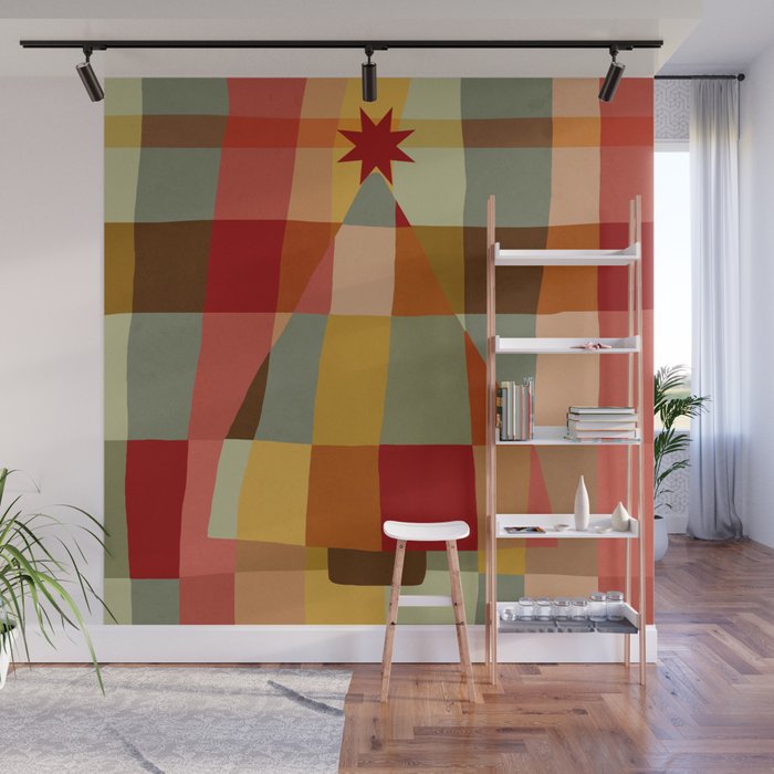 Carnival Christmas Wall Mural Gallery Image 1