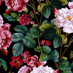 Red Floral Garden Coffee Mug Gallery Image 2