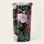 Red Floral Garden Travel Mug Gallery Image 2