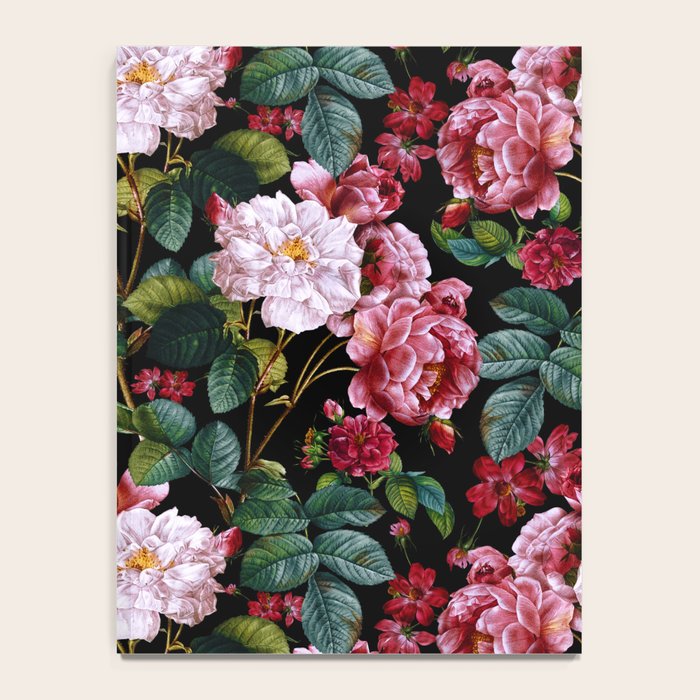Red Floral Garden Notebook Gallery Image 4