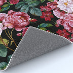 Red Floral Garden Rug Gallery Image 4