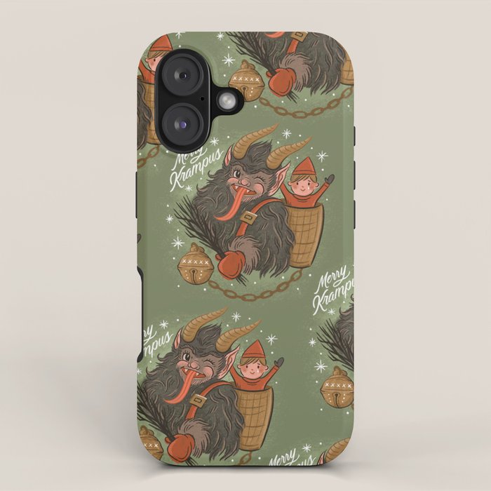 Merry Krampus iPhone Case Gallery Image 1