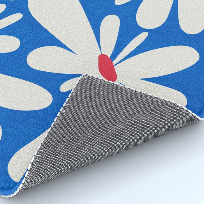 Bloom: Cobalt Blue Matisse Color Series 02 Rug Gallery Image 4