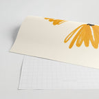 The Cosmo Yellow Flowers 02 Wrapping Paper Gallery Image 2