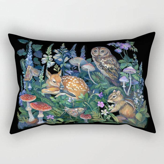 Enchanted Forest Rectangular Pillow Gallery Image 1
