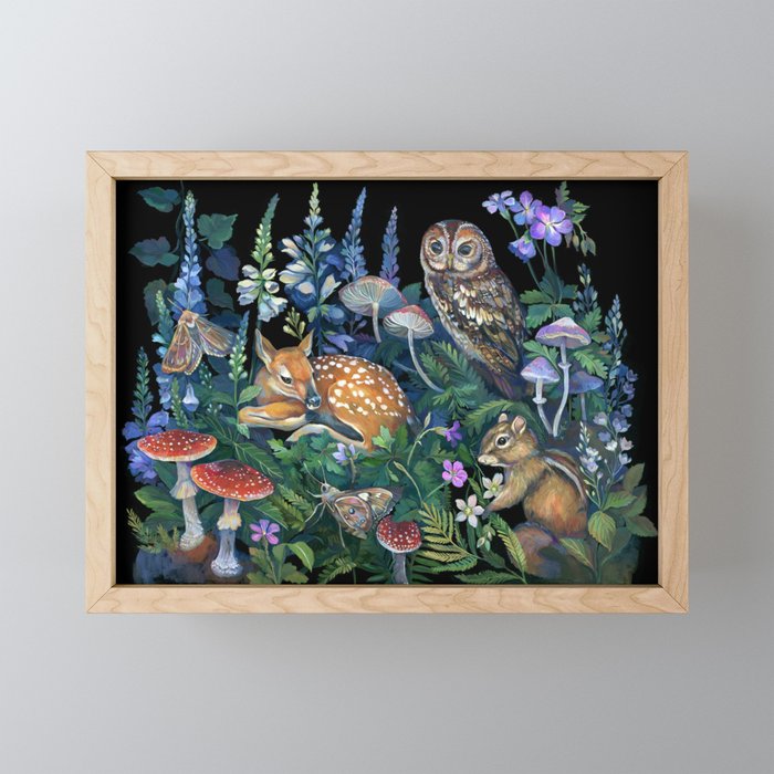 Enchanted Forest Mini Art Print Gallery Image 1