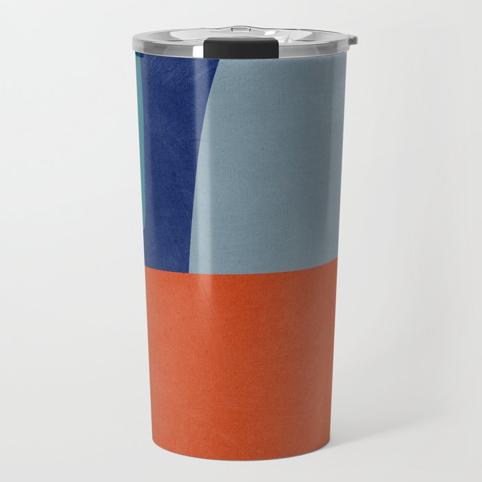 Modern Abstract Minimalism Artwork II Travel Mug Gallery Image 1