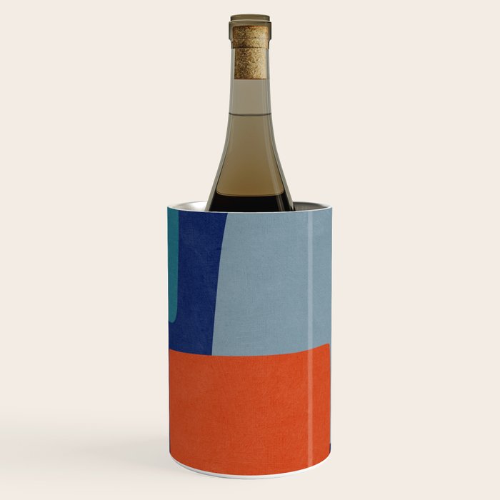 Modern Abstract Minimalism Artwork II Wine Chiller Gallery Image 1