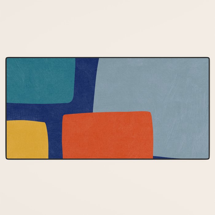 Modern Abstract Minimalism Artwork II Desk Mat Gallery Image 3