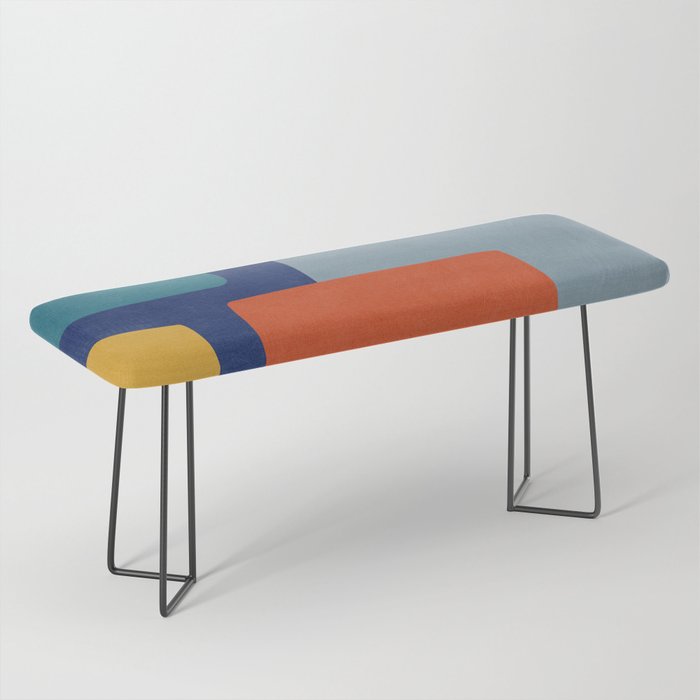 Modern Abstract Minimalism Artwork II Bench Gallery Image 1