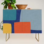 Modern Abstract Minimalism Artwork II Credenza Gallery Image 1
