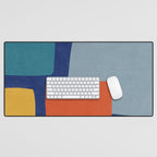 Modern Abstract Minimalism Artwork II Desk Mat Gallery Image 1