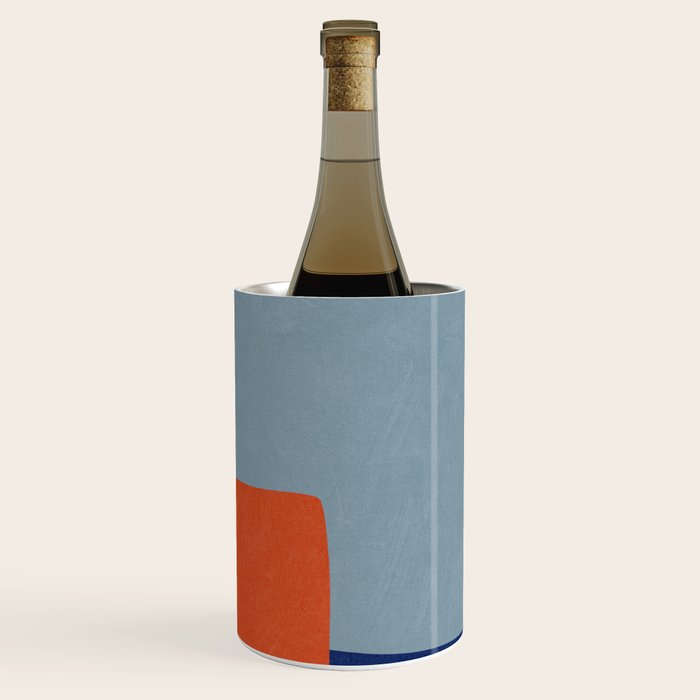 Modern Abstract Minimalism Artwork II Wine Chiller Gallery Image 3