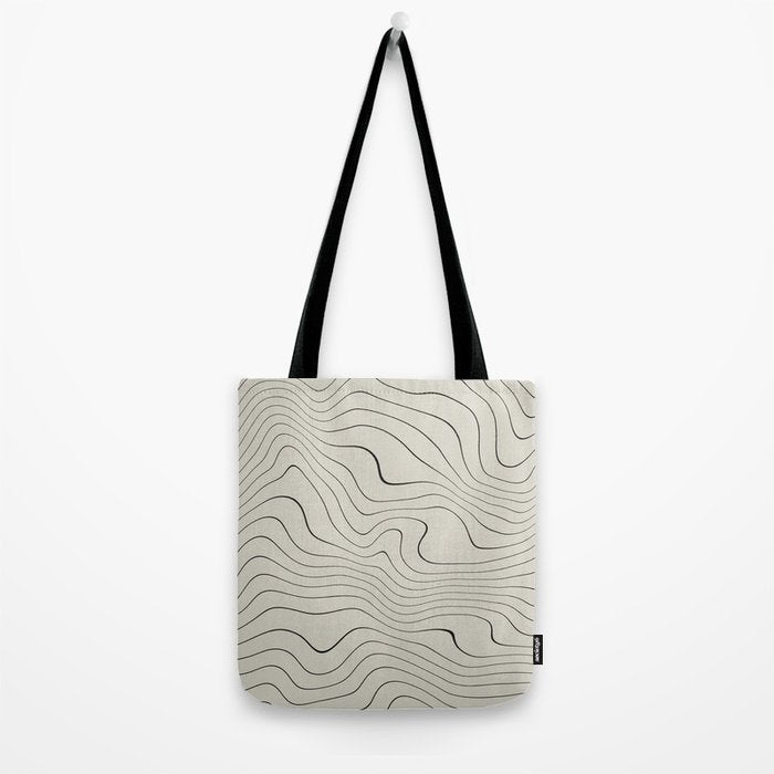 Line Distortion #1 Tote Bag Gallery Image 2