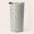 Line Distortion #1 Travel Mug Gallery Image 3