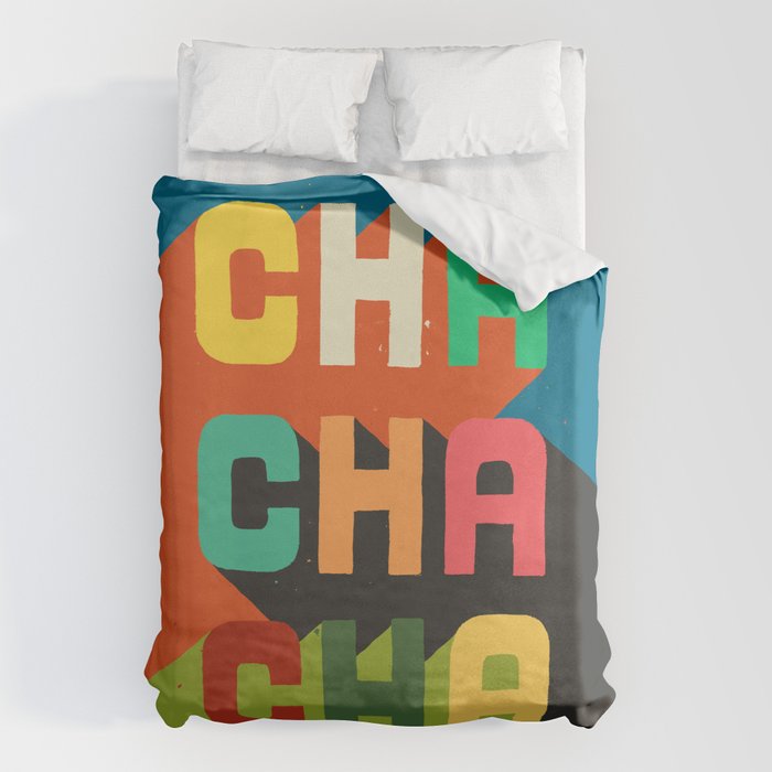 Cha cha cha Duvet Cover Gallery Image 1