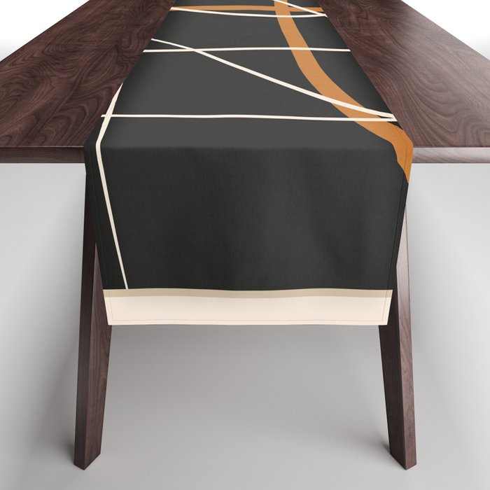 Minimalist Line Art 1 Table Runner Gallery Image 1