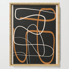 Minimalist Line Art 1 Serving Tray Gallery Image 1