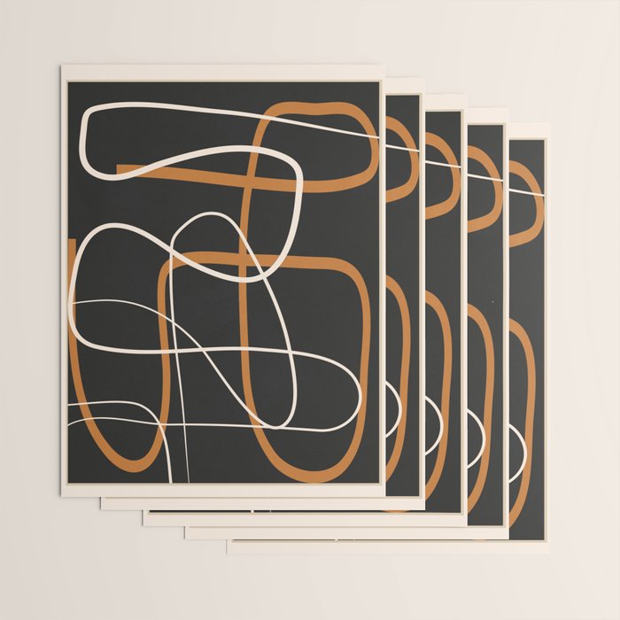 Minimalist Line Art 1 Wrapping Paper Gallery Image 3