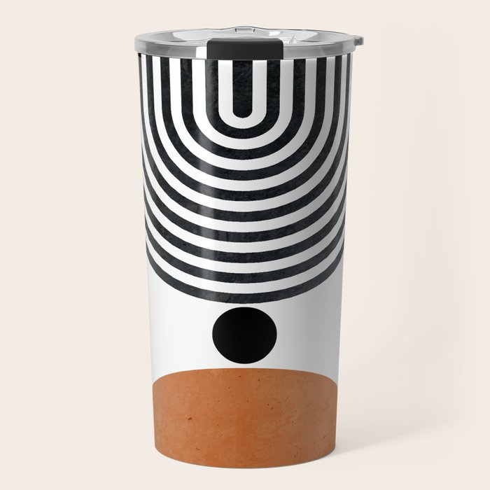 Abtract Modern Travel Mug Gallery Image 1