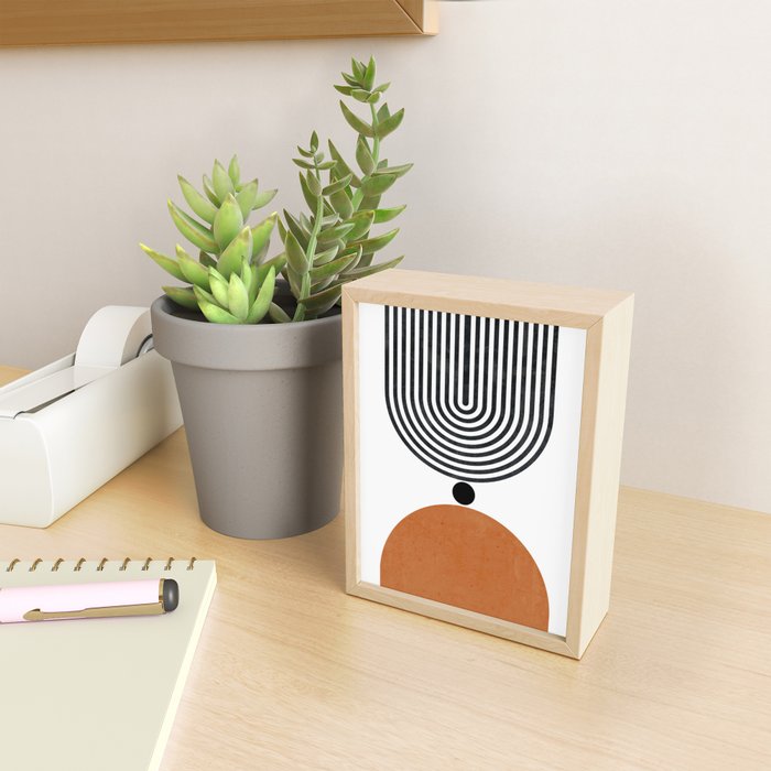 Abtract Modern Mini Art Print Gallery Image 2