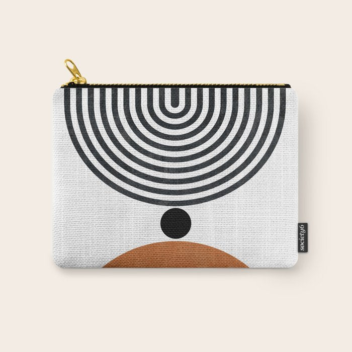Abtract Modern Carry All Pouch Gallery Image 1